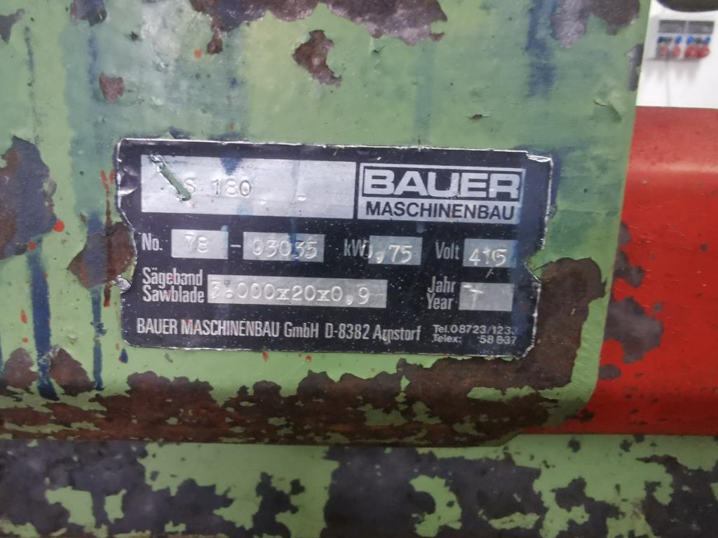 Piła taśmowa Bauer - obrazek 19