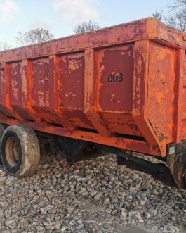 Przyczepa tandem rolnicza