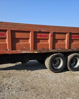 Przyczepa rolnicza tandem