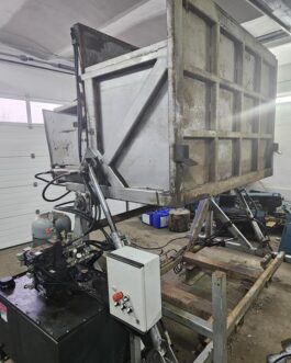 Wywrotnica do skrzyniopalet hydrauliczna