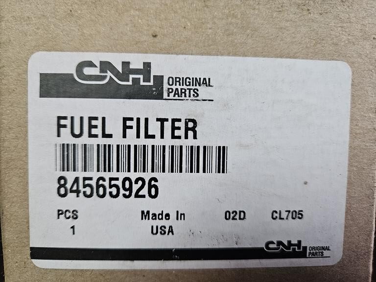 4 Filtr paliwa 84565926