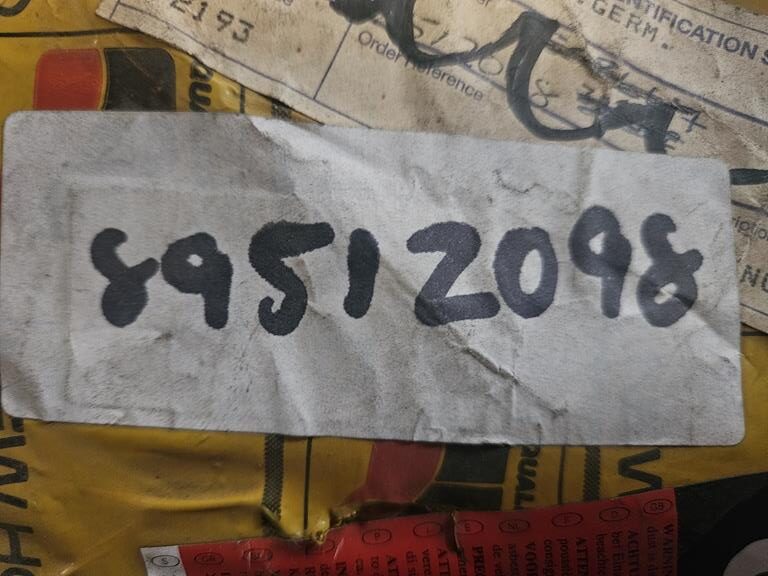 6 Tarcza hamulcowa 89512098