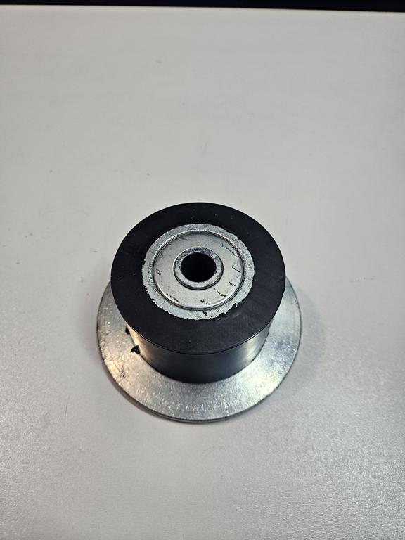 1 Rolka z kołnierzem 90mm