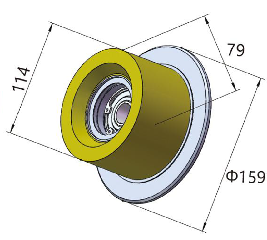 12 Rolka 114mm